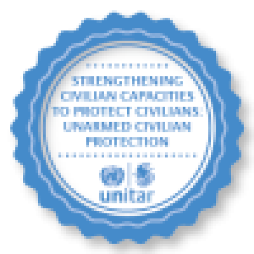 Strenghtening Civilian Capacities. https://learnatunitar.org/badges/badge.php?hash=61f82a6252e8e3c730c9fb15b3b147eb75072a3e